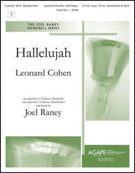 Hallelujah Handbell sheet music cover Thumbnail